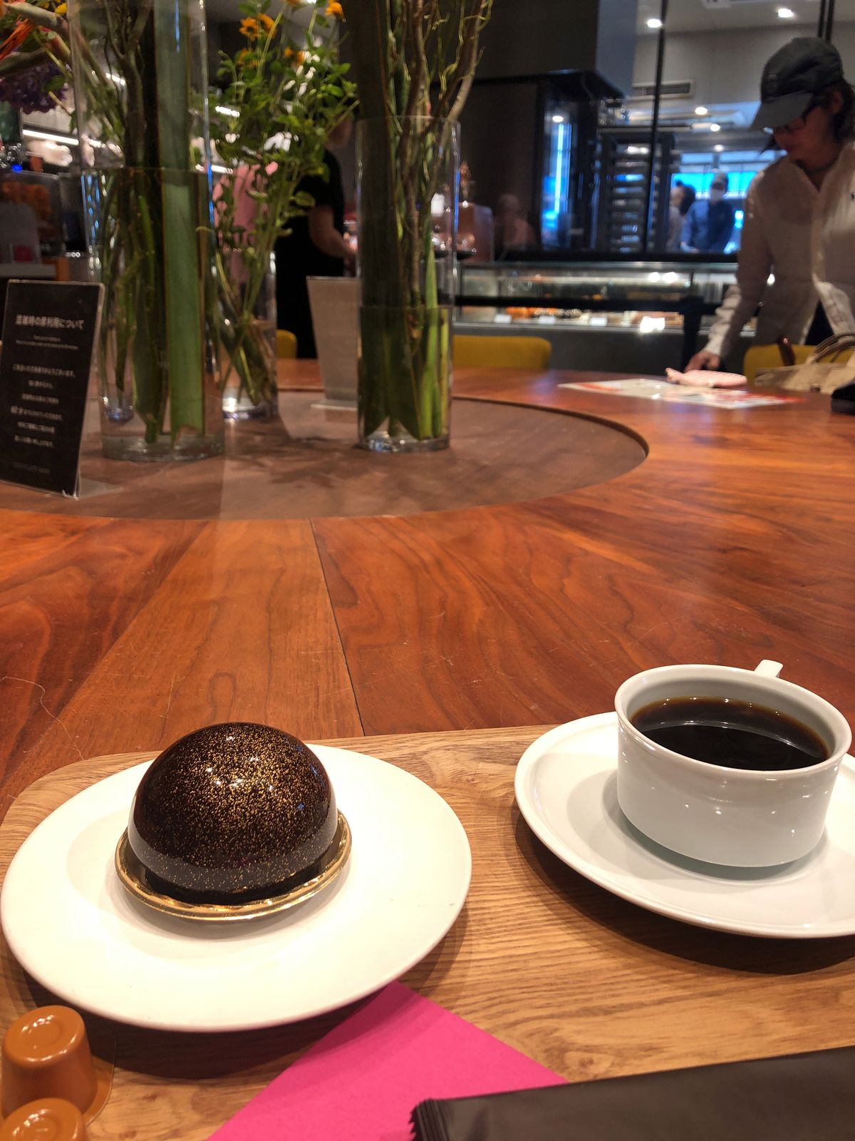 カフェでのひととき